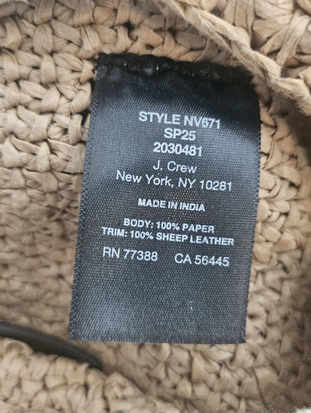 Madewell The Camren Straw Bag With Black Handwoven Leather Handle
